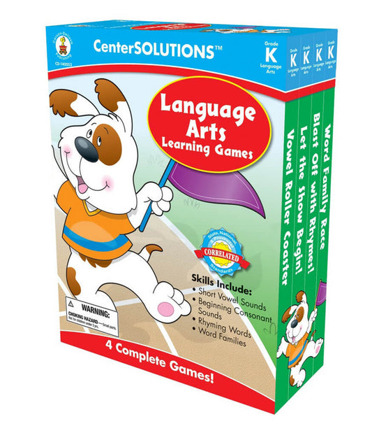 Language Arts Learning Games Board Game Grade K