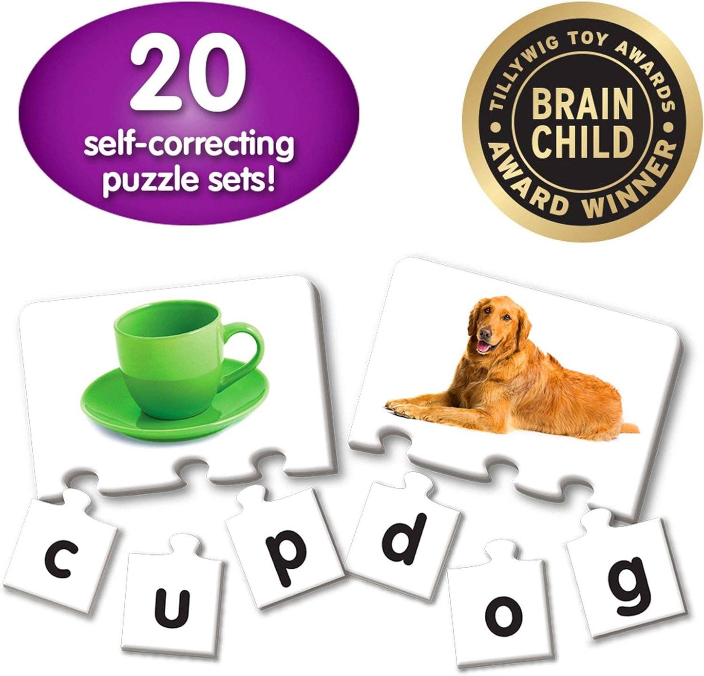 Match It! Letters - Self-Correcting Spelling Puzzles