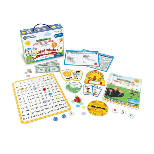 Skill Builders Summer Learning Activity Set (K to 1st Grade)