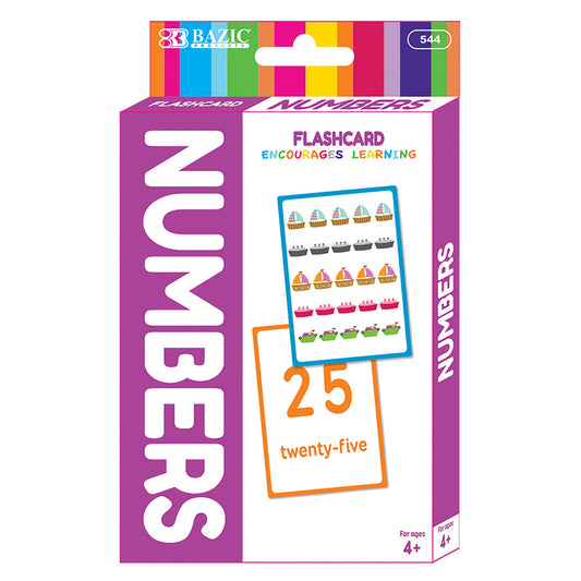 Flash Cards Numbers (36/Pack): 24