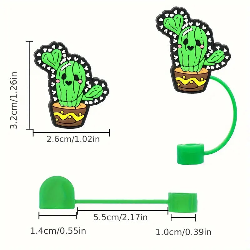 Silicone Straw Caps for Tumblers