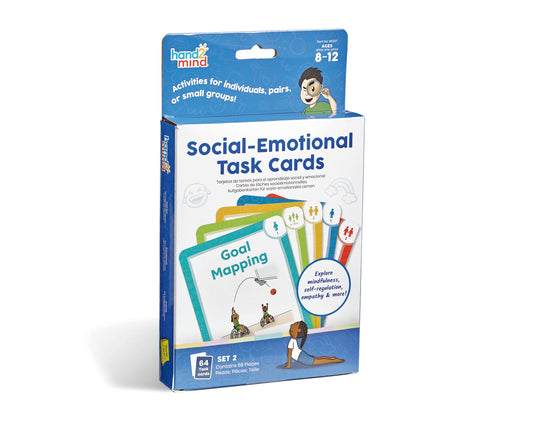 Social-emotional Task Cards, Ages 8+