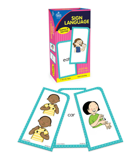 Sign Language Flash Cards Grade