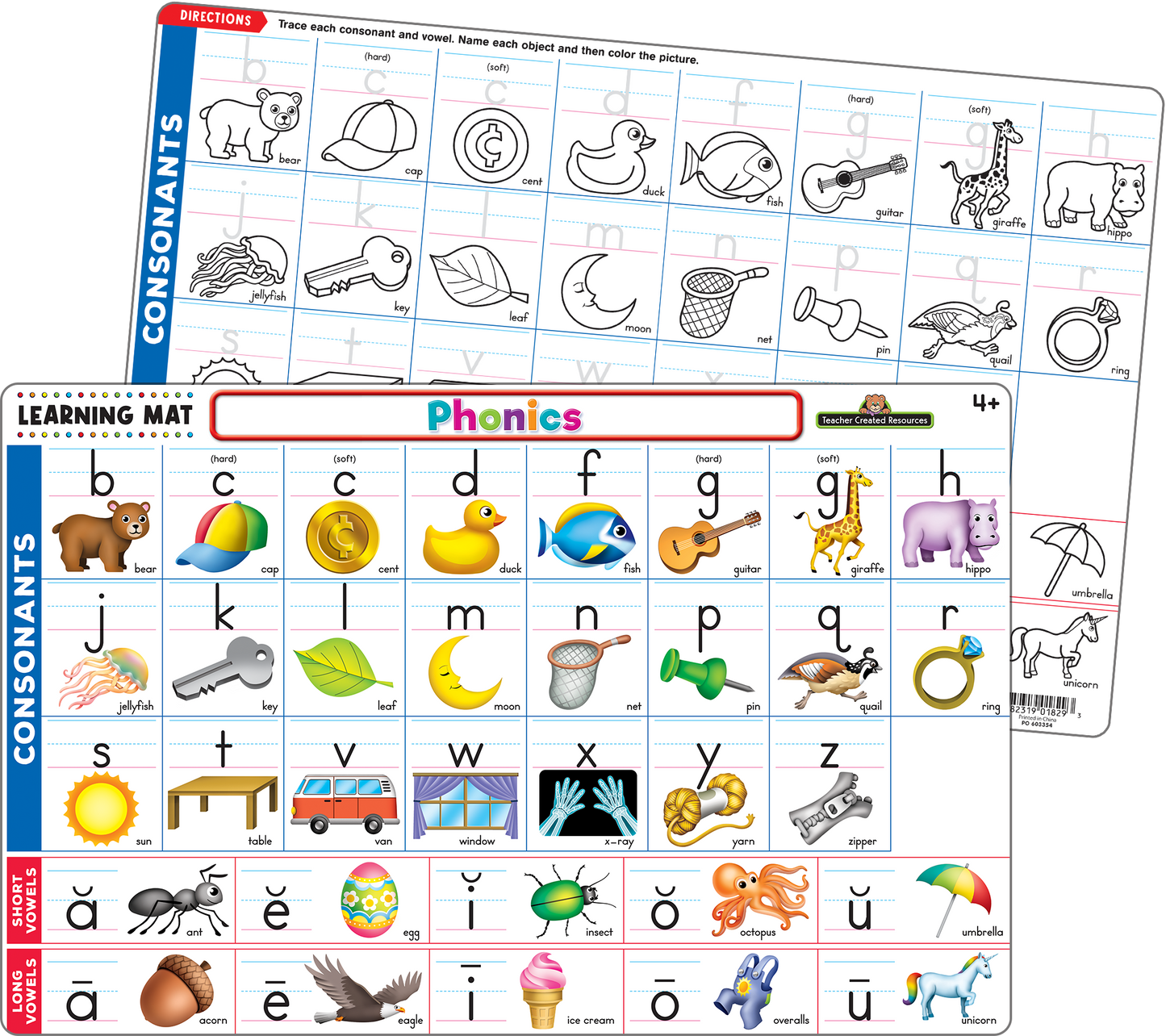 Phonics Learning Mat