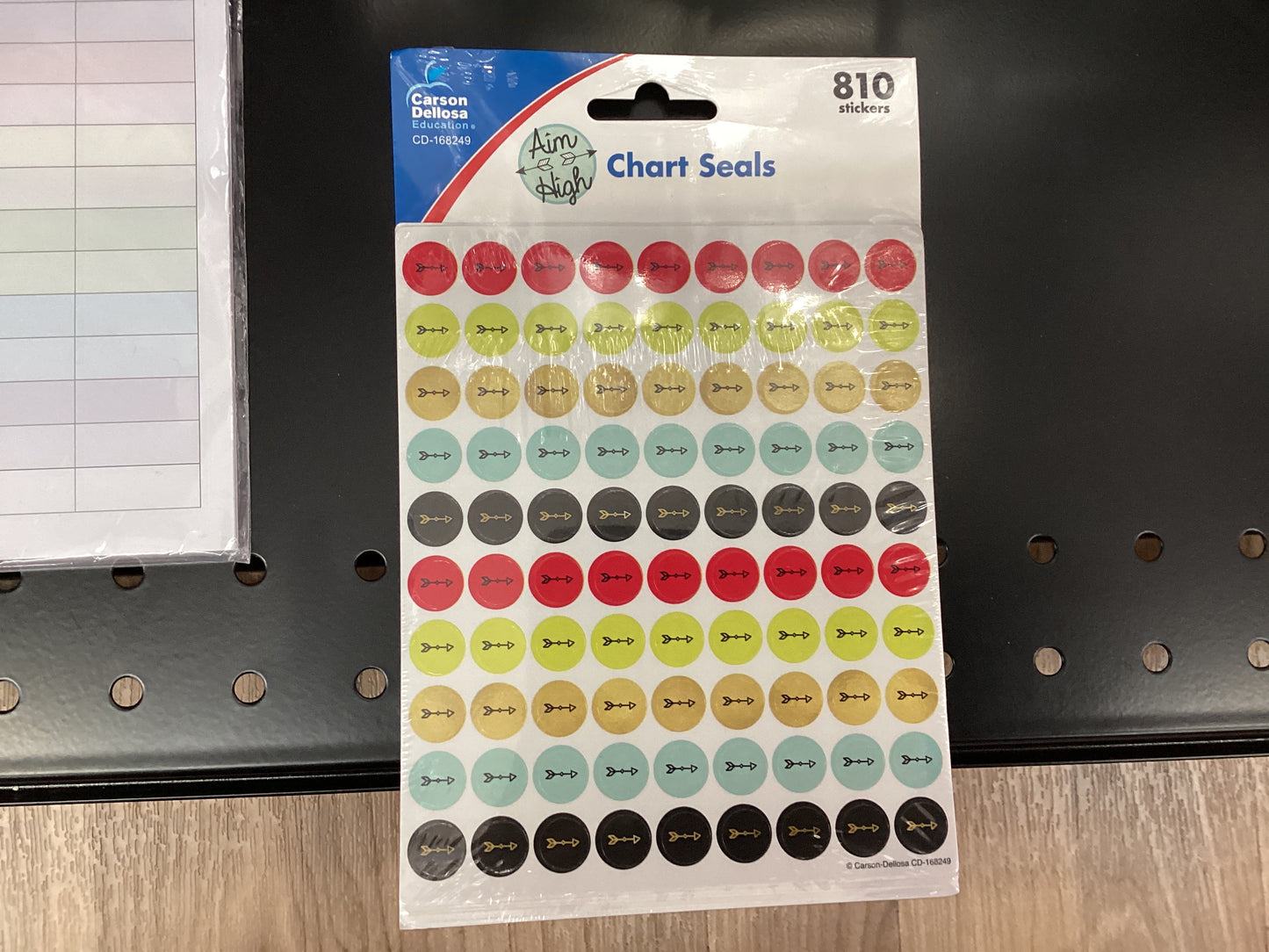 Aim High Chart Seals Stickers