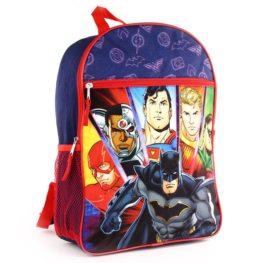 JUSTICE LEAGUE Deluxe 16" Backpack