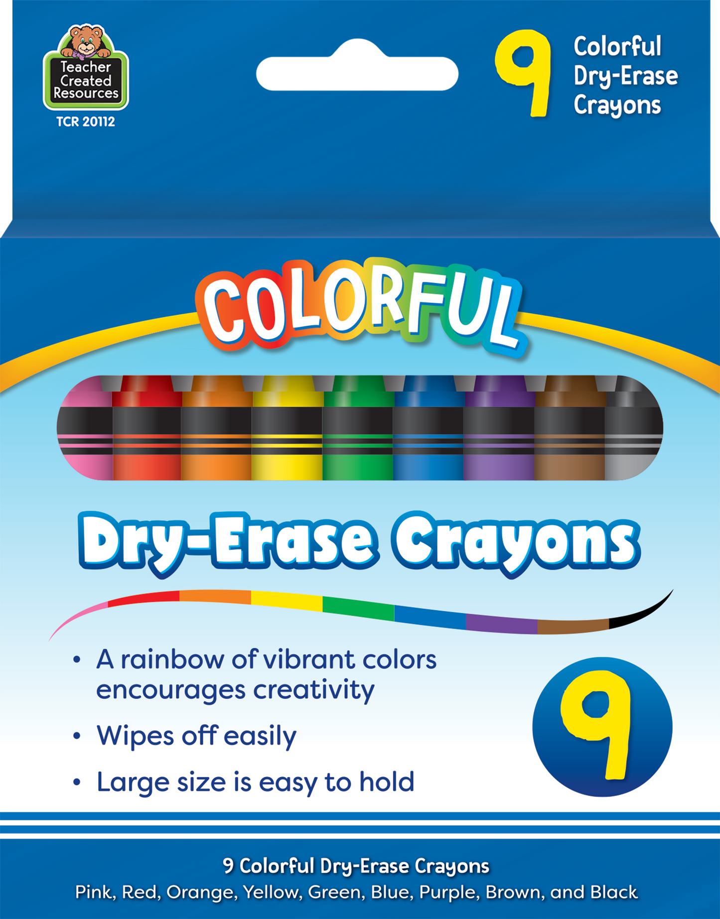 Colorful Dry-Erase Crayons