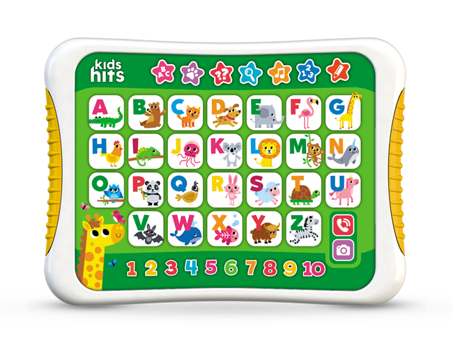 Kids Hits Educational Toddler Hit Pad  Toy ABC Fun