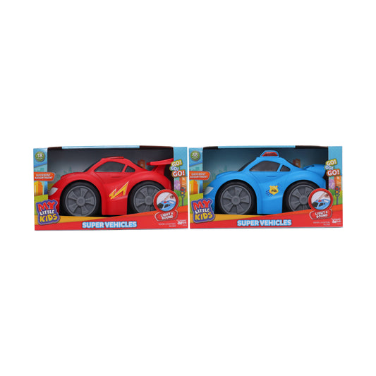 My Little Kids |City Vehicle|Police Car |Med Size Assorted