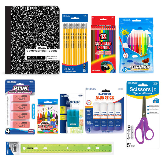 Back To School Kit Starter Pack 60 Count: 10