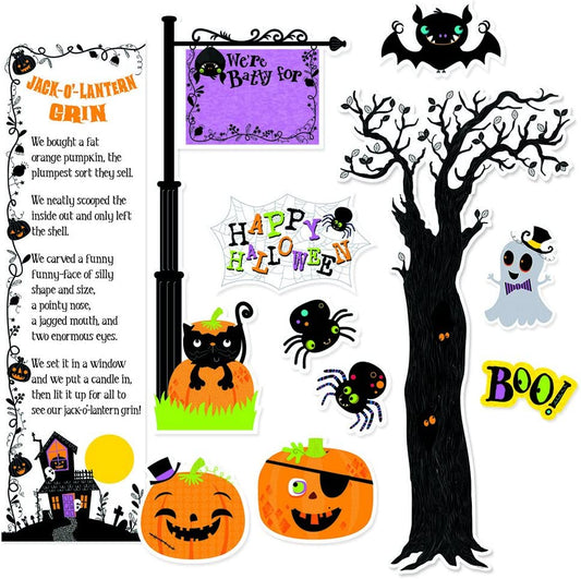 Creative Teaching Press Mini Bulletin Board, Happy Halloween