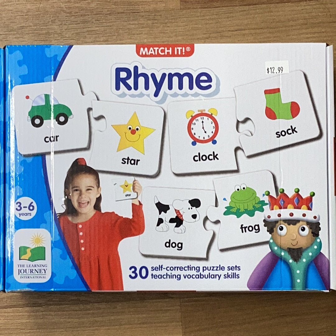 The Learning Journey International Match It Rhyme – The EDU- Station